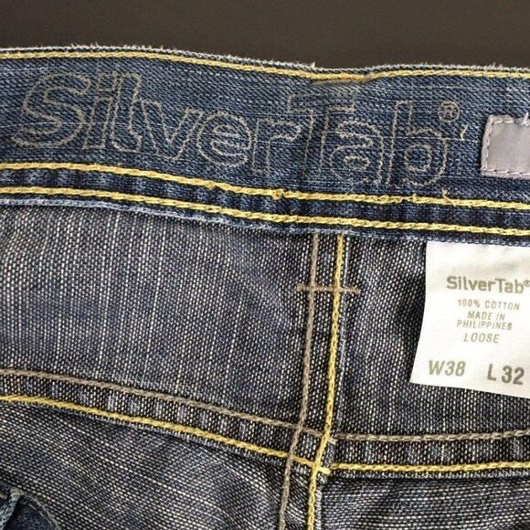 Silver tab Jeans mens size 38/32 - Picture 5 of 7